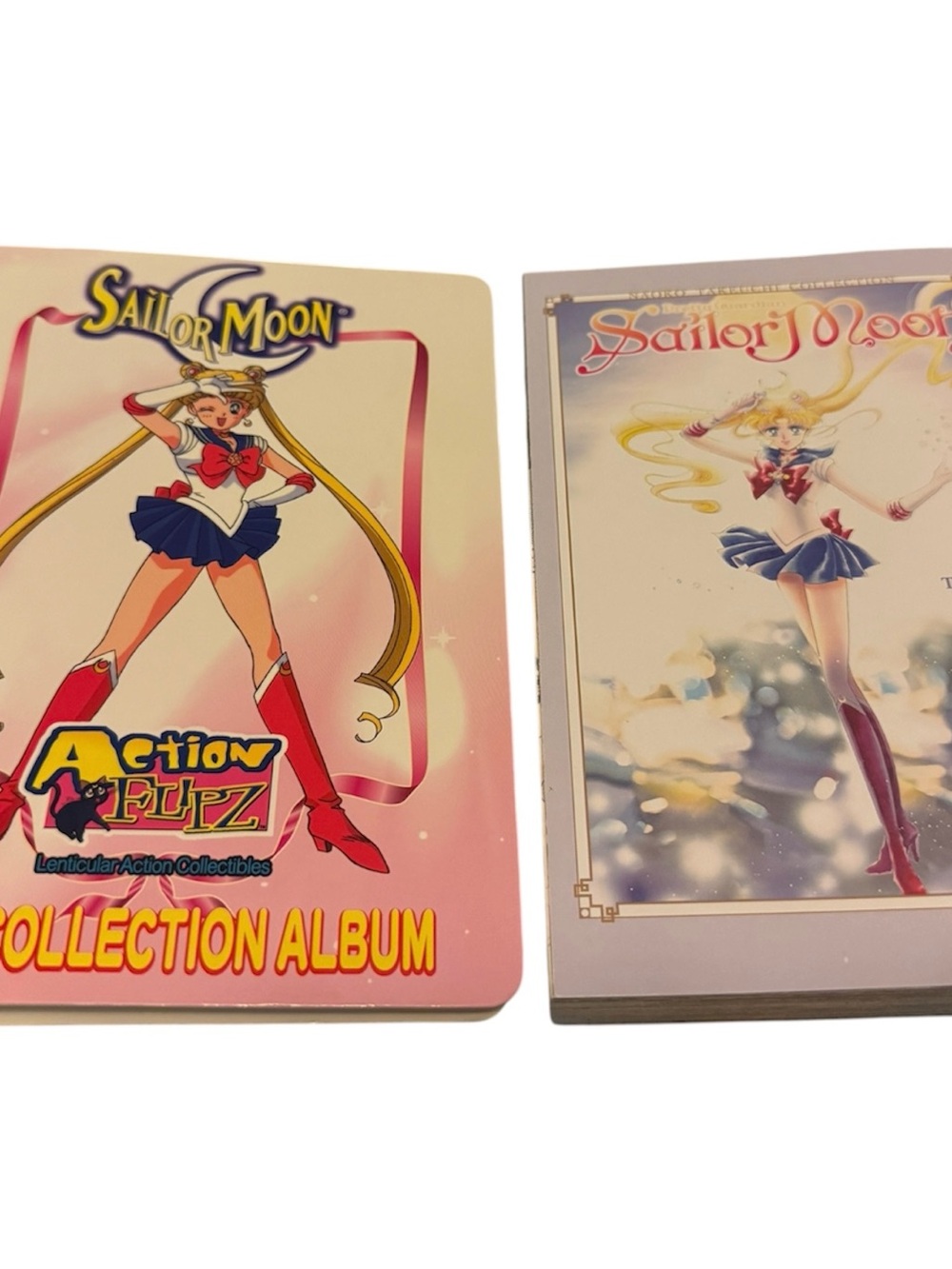 Brand New Sailor Moon Graphic Novel Number 1 and Vintage Card Book Manga